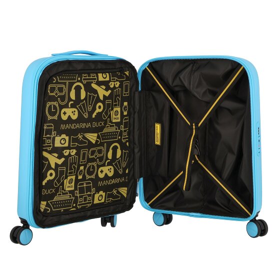 Mandarina Duck Logoduck + 4 Rollen Kabinentrolley S 55 cm