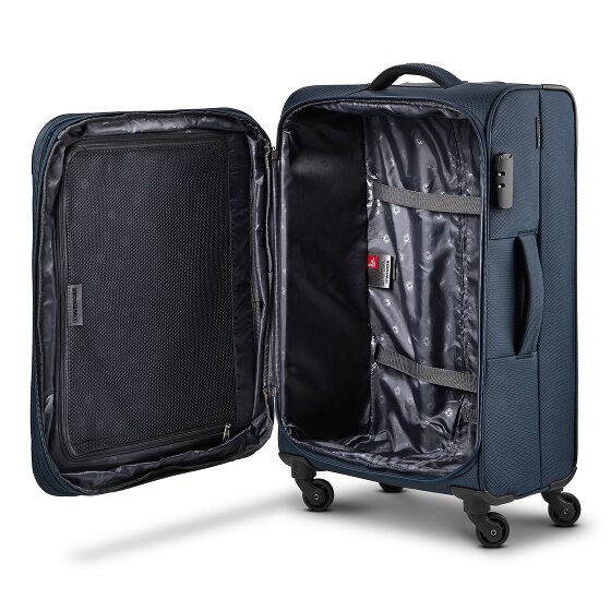 Wenger Beaumont 4 Rollen Trolley M 67 cm mit Dehnfalte