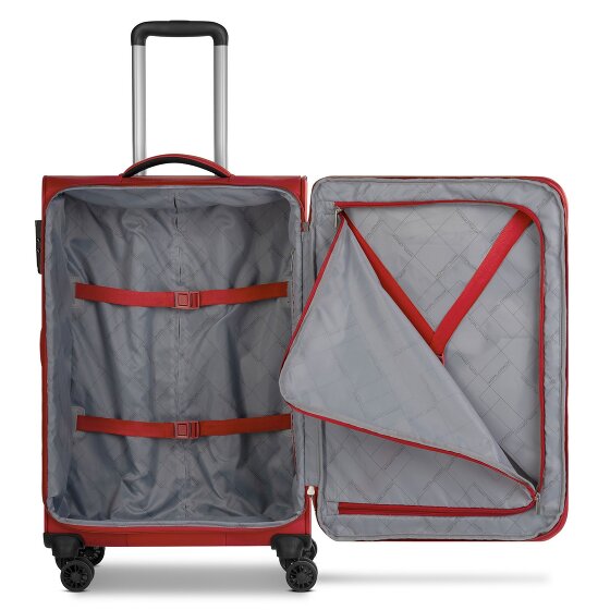 Worldpack Chicago 4 Rollen Trolley M 67 cm mit Dehnfalte