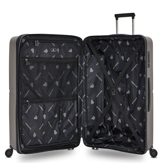 Pactastic Collection 01 4 Rollen Trolley L 76 cm mit Dehnfalte