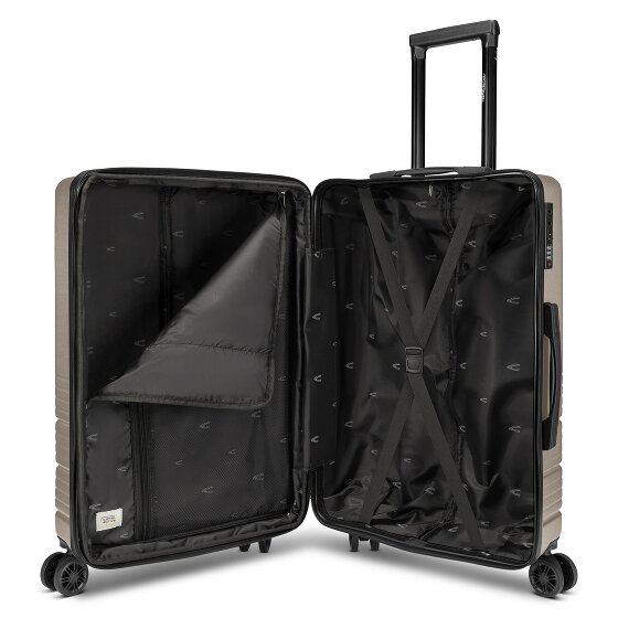 camel active Hanoi 4 Rollen Trolley M 65 cm mit Dehnfalte