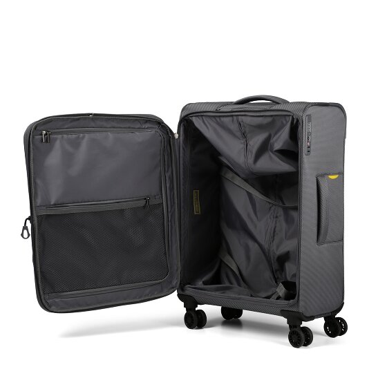 Mandarina Duck Zephyr 4 Rollen Trolley M 67 cm mit Dehnfalte