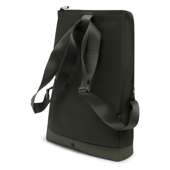 Piquadro Sync Messenger RFID Schutz Leder 27 cm Laptopfach