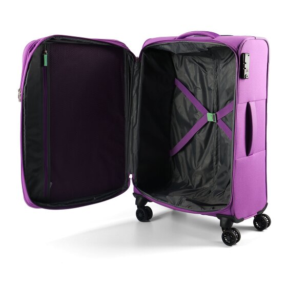 American Tourister Air Wave 4 Rollen Kofferset 3-teilig mit Dehnfalte