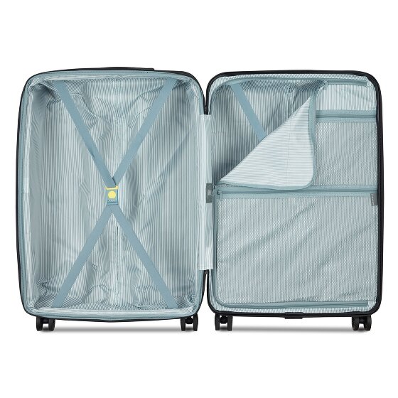 Delsey Paris Meteor 4 Rollen Trolley L 78 cm mit Dehnfalte