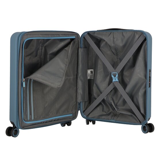 American Tourister Dynabelt 4 Rollen Kabinentrolley 55 cm mit Dehnfalte