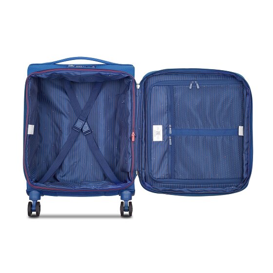 Delsey Paris Montmartre Air 4 Rollen Kabinentrolley 55 cm mit Dehnfalte