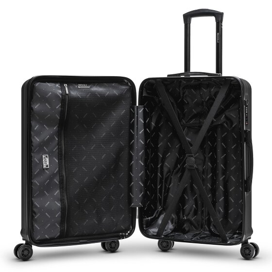 Redolz Essentials 07 3-SET 4 Rollen Kofferset 3-teilig
