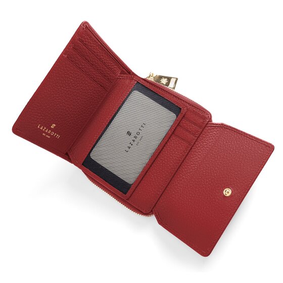 Lazarotti Bologna Leather Zip-Around Geldbörse Leder 12 cm