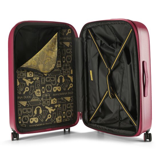 Mandarina Duck Logoduck + 4 Rollen Trolley L 75 cm Mandarina Duck Logoduck + 4 Rollen Trolley L 75 cm