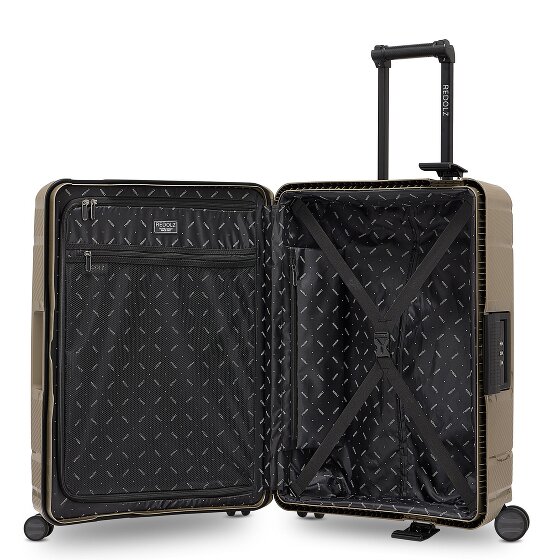 Redolz Essentials 15 4-Rollen Trolley 65 cm mit Dreipunkt-Verschluss