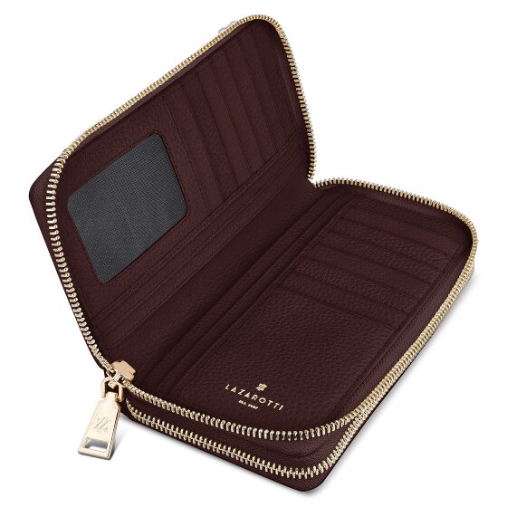 Lazarotti Bologna Leather Geldbörse RFID Schutz Leder 20 cm