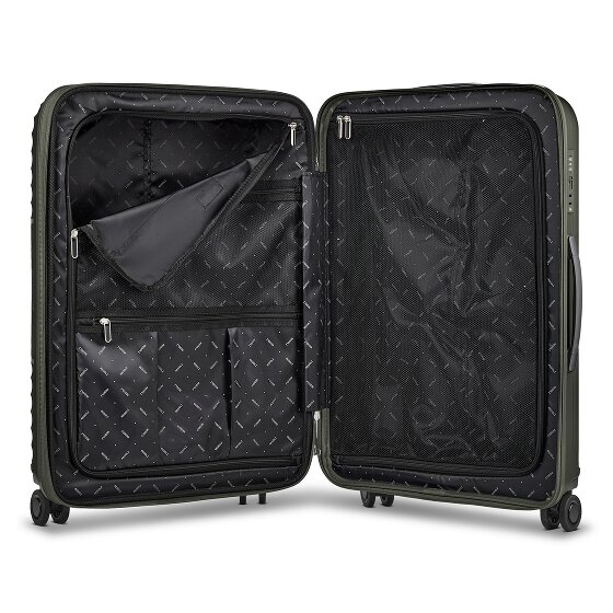 Redolz Essentials 01 4 Rollen Trolley M 66 cm mit Dehnfalte