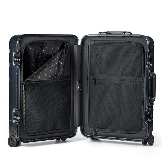 Redolz Pro Aluminium 4 Rollen Kabinentrolley S 55 cm