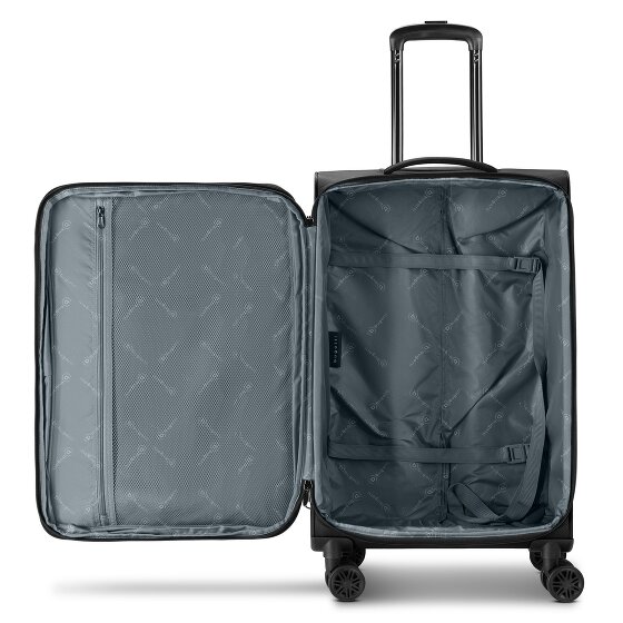 bugatti Valencia Soft 4 Rollen Trolley M 65 cm mit Dehnfalte bugatti Valencia Soft 4 Rollen Trolley M 65 cm mit Dehnfalte