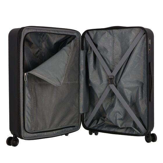 American Tourister Dynabelt 4 Rollen Trolley 66 cm mit Dehnfalte