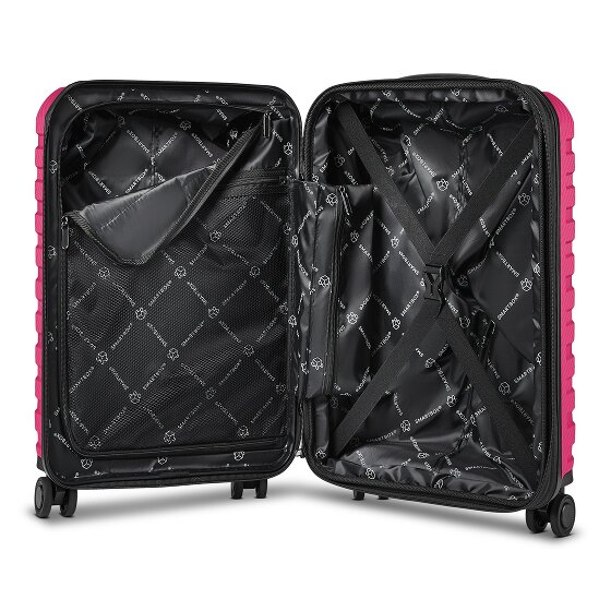 Smartbox Edition 01 4 Rollen Kabinentrolley 55 cm mit Dehnfalte