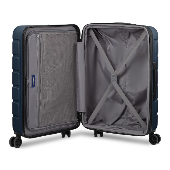 Saxoline Miami 4 Rollen Trolley M 65 cm mit Dehnfalte