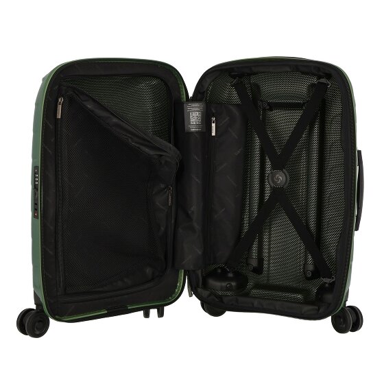Samsonite Attrix 4 Rollen Kabinentrolley 55 cm mit Dehnfalte