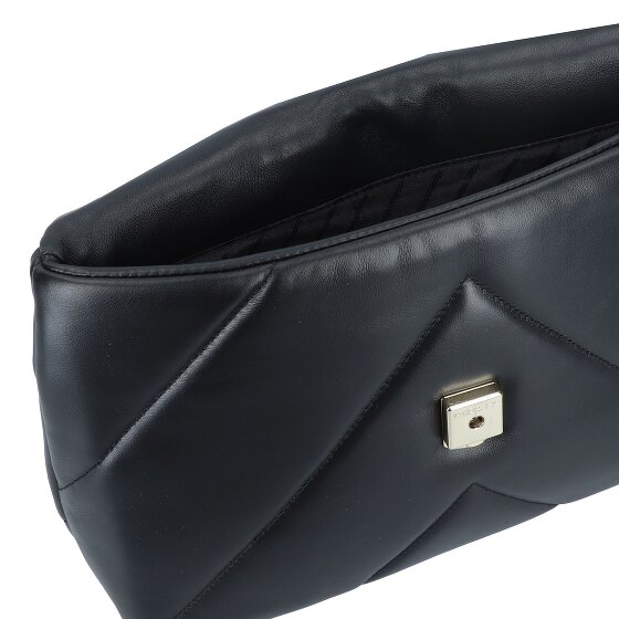 Patrizia Pepe Fly Padded Schultertasche Leder 31 cm