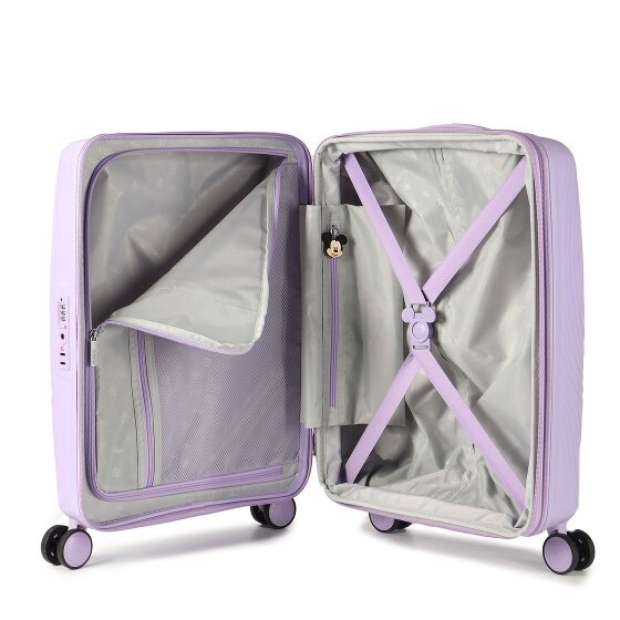 American Tourister Mickey Magic 4 Rollen Kabinentrolley 55 cm mit Dehnfalte