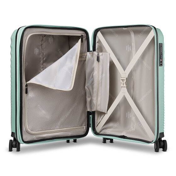 Farmhood Eco Edition 4 Rollen Kabinentrolley 55 cm mit Dehnfalte