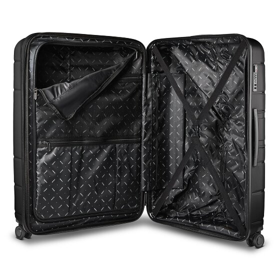 Redolz Essentials 11 4 Rollen Kofferset 3-teilig mit Dehnfalte