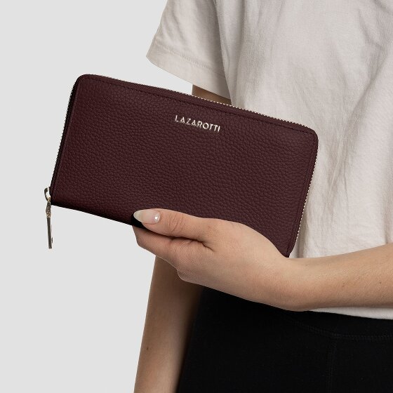 Lazarotti Bologna Leather Geldbörse Leder 19 cm