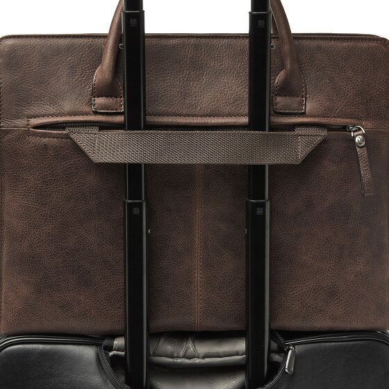 Castelijn & Beerens Carisma Shopper Tasche RFID Schutz Leder 41 cm Laptopfach