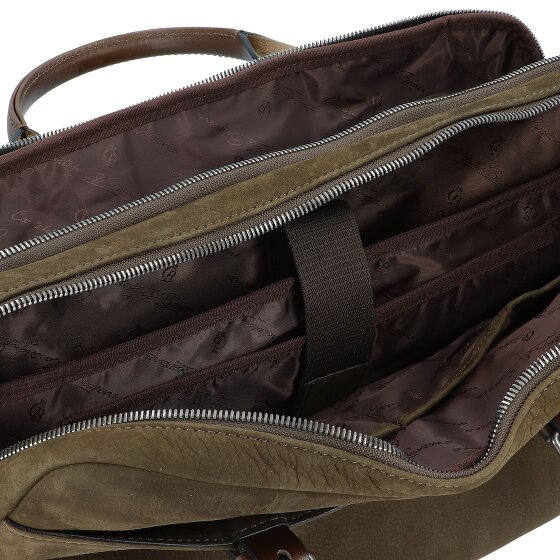Castelijn & Beerens Nubuck Aktentasche Leder 41 cm Laptopfach