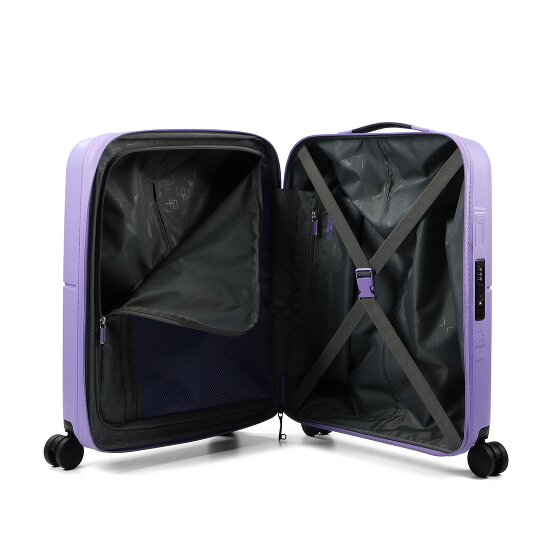 American Tourister Dashpop 4 Rollen Kabinentrolley 55 cm mit Dehnfalte