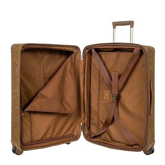 Bric's Life 4 Rollen Trolley M 71 cm mit Dehnfalte