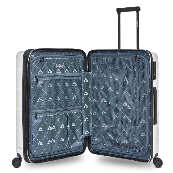 Bergpfeil Travel 4-Rollen Trolley M 66 cm mit Dehnfalte