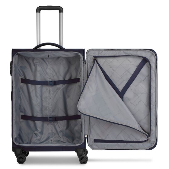 Worldpack Chicago 4 Rollen Trolley M 67 cm mit Dehnfalte