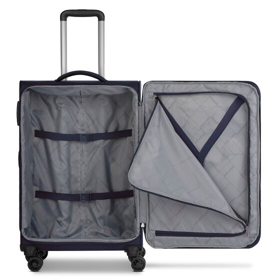 Worldpack Chicago 4 Rollen Trolley M 67 cm mit Dehnfalte