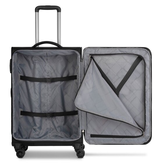 Worldpack Chicago 4 Rollen Trolley M 67 cm mit Dehnfalte