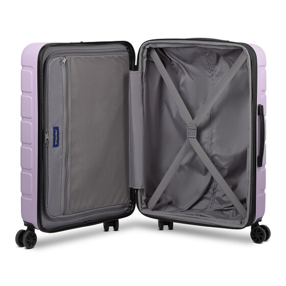 Saxoline Miami 4 Rollen Trolley M 65 cm mit Dehnfalte