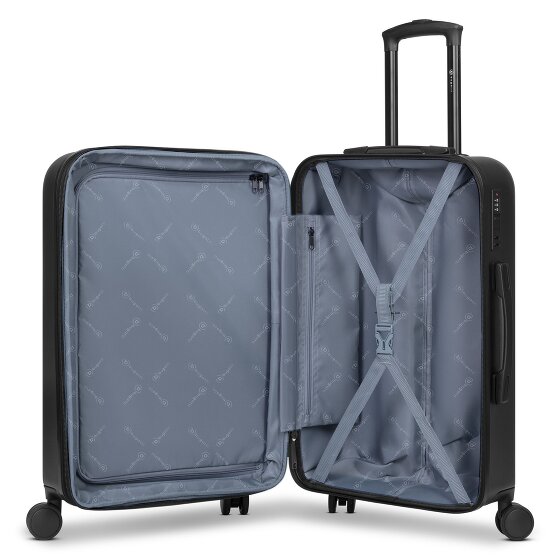bugatti Valencia 2.0 4 Rollen Trolley M 65 cm mit Dehnfalte
