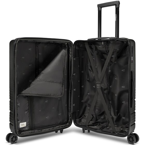 camel active Hanoi 4 Rollen Trolley M 65 cm mit Dehnfalte