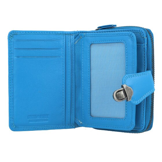 Greenburry Spongy Geldbörse Leder 9 cm
