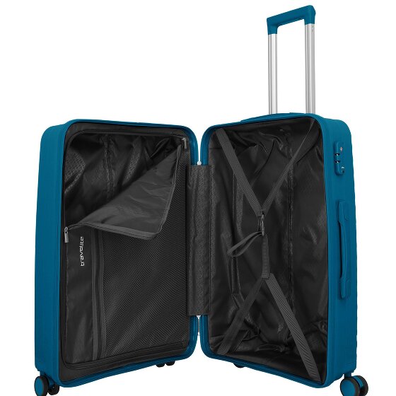 Travelite Pacific 4 Rollen Kofferset 3-teilig