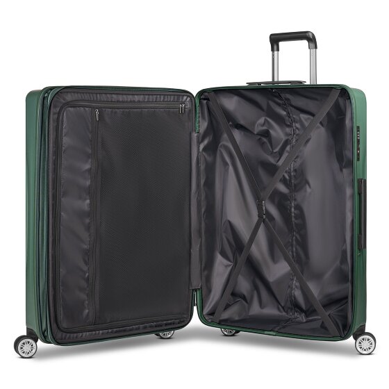 Bric's Cervia 2.0 4 Rollen Trolley L 77 cm mit Dehnfalte