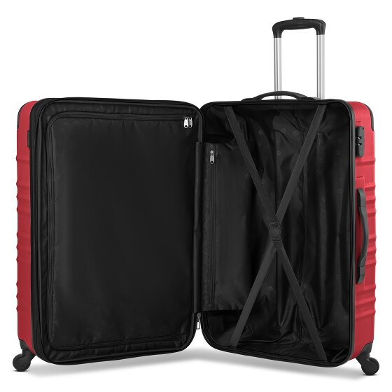Wenger Amplar Evo 4 Rollen Trolley L 75 cm mit Dehnfalte