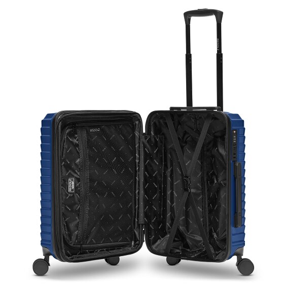 Redolz Essentials 18 4 Rollen Kabinentrolley 55 cm mit Dehnfalte