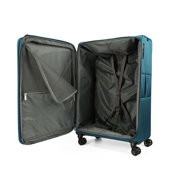Samsonite Base Breeze 4 Rollen Trolley 81 cm mit Dehnfalte