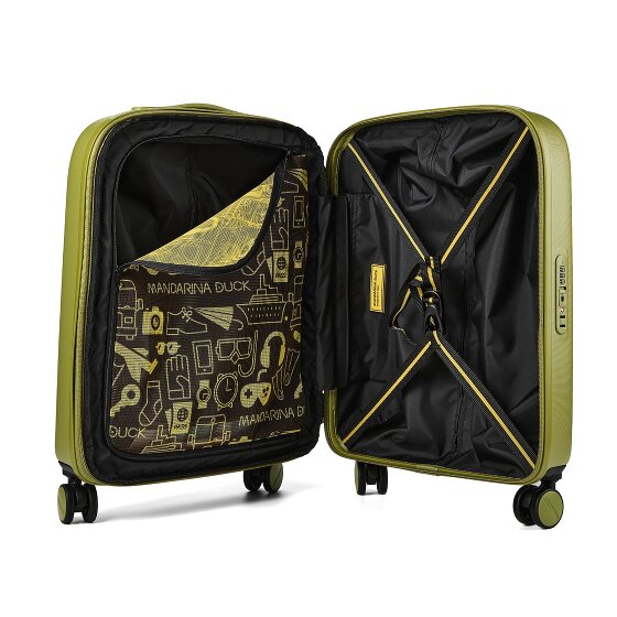 Mandarina Duck Logoduck + 4 Rollen Kabinentrolley S 55 cm