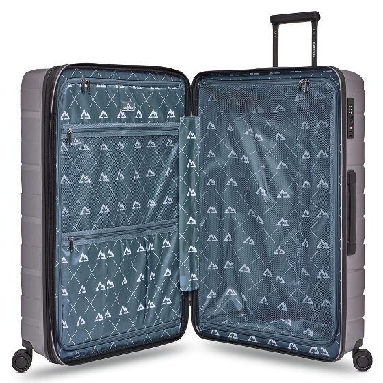 Bergpfeil Travel 4-Rollen Trolley L 75 cm mit Dehnfalte