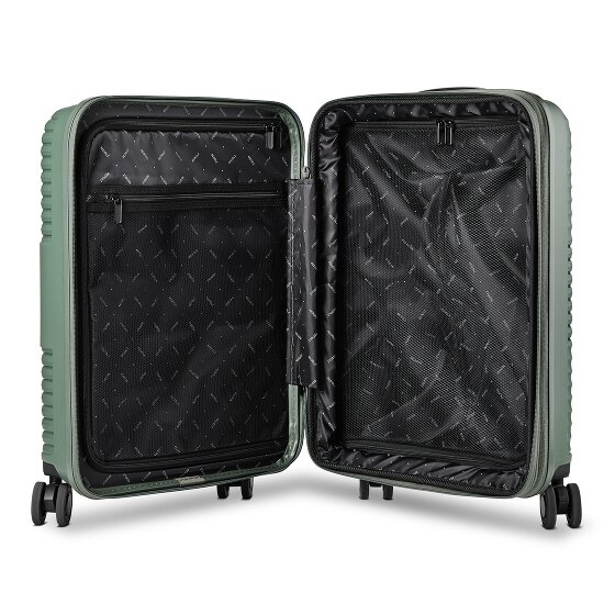 Redolz Essentials 17 2.0 4 Rollen Kabinentrolley 55 cm Laptopfach mit Dehnfalte