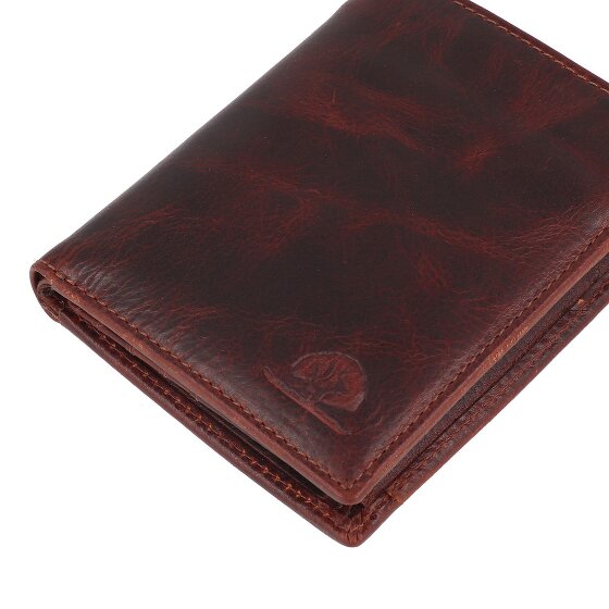 Greenburry Rugged Geldbörse RFID Schutz Leder 12.5 cm