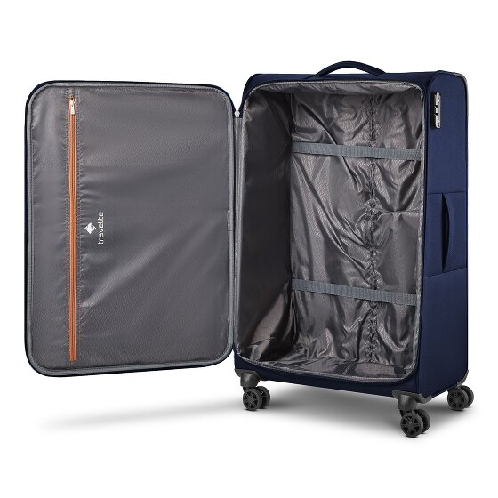 Travelite Priego 4 Rollen Trolley L 77 cm